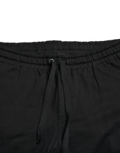 Dolce & Gabbana Black Cotton Logo Jogger Men Sweatpants Pants