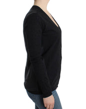Gray wool alpaca cardigan Costume National