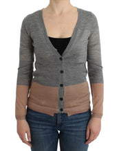 Gray lightweight cardigan Costume National