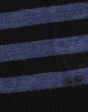 Black striped V-neck sweater Costume National