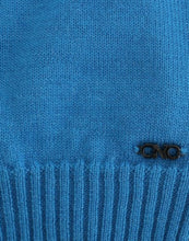 Blue scoopneck sweater Costume National