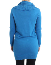 Blue scoopneck sweater Costume National