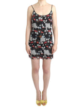 Floral silk mini dress Costume National