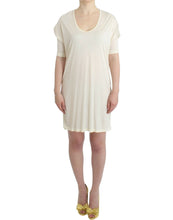 White modal tube dress Costume National