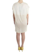 White modal tube dress Costume National