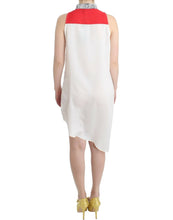 White shirt assymetric hem dress Costume National
