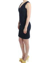 Blue pencil cotton dress Costume National