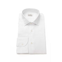 White Cotton Men's Shirt Bagutta