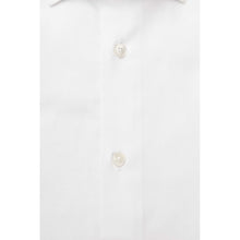 White Cotton Men's Shirt Bagutta