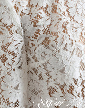 Dolce & Gabbana White Floral Lace Cotton Round Neck Blouse Top