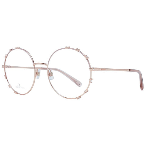 Pink Women Glasses Frame Swarovski