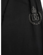 Dolce & Gabbana Black DG Logo Skinny Jogger Sweatpants Pants