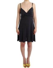 Gray knitted A-line dress Costume National