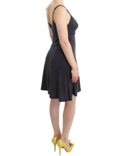 Gray knitted A-line dress Costume National