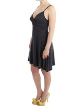 Gray knitted A-line dress Costume National