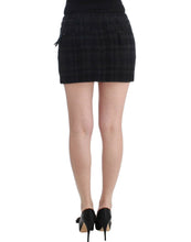 Gray checkered mini skirt Costume National