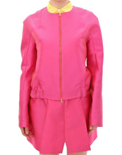 Pink silk blend jacket CO|TE