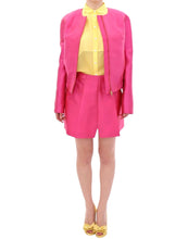 Pink silk blend jacket CO|TE