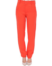 Orange boyfriend stretch pants CO|TE