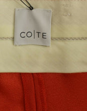 Orange boyfriend stretch pants CO|TE