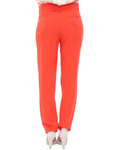 Orange boyfriend stretch pants CO|TE