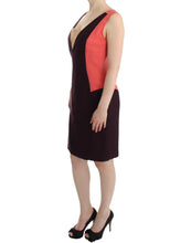 Multicolor Plando pencil dress CO|TE