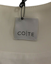 White Robot shift dress CO|TE