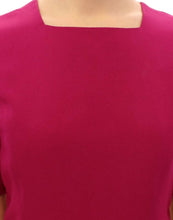 White Robot shift dress CO|TE