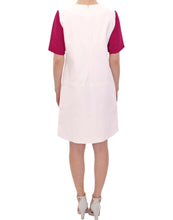 White Robot shift dress CO|TE
