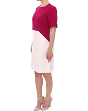 White Robot shift dress CO|TE