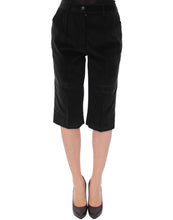 Black cotton shorts pants Dolce & Gabbana