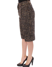 Multicolor wool shorts pants Dolce & Gabbana