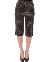 Multicolor Wool Shorts Pants Dolce & Gabbana