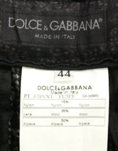 Gray wool shorts pants Dolce & Gabbana