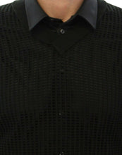 Dark Green Runway Netz Pullover Netted Sweater Dolce & Gabbana