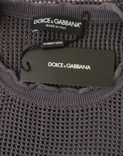 Purple Runway Netz Pullover Netted Sweater Dolce & Gabbana