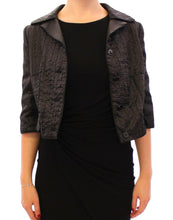 Black Short Bolero Shrug Jacket Coat Dolce & Gabbana