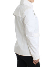 White Double Breasted Jacket Coat Blazer GF Ferre