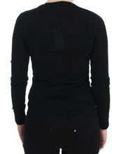 Black Cashmere Crewneck Sweater Pullover Dolce & Gabbana
