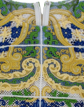 Multicolor Majolica Embroidered Sweater Dolce & Gabbana