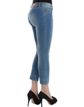 Beachwear Blue Jeans Capri Pants Cropped Ermanno Scervino