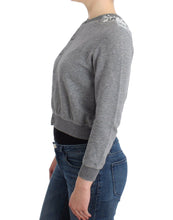 Lingerie Gray Lace Sweater Cardigan Top Ermanno Scervino