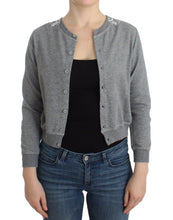 Lingerie Gray Lace Sweater Cardigan Top Ermanno Scervino