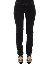 Black Slim Jeans Denim Pants Skinny Stretch Ermanno Scervino