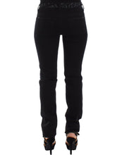 Black Slim Jeans Denim Pants Skinny Stretch Ermanno Scervino