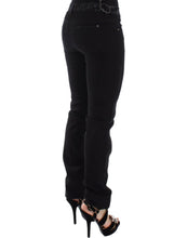 Black Slim Jeans Denim Pants Skinny Stretch Ermanno Scervino