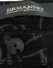 Black Slim Jeans Denim Pants Skinny Stretch Ermanno Scervino