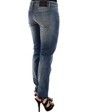 Blue Slim Jeans Denim Pants Straight Stretch Ermanno Scervino