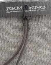 Gray Wool Blend Stretch Long Sleeve Sweater Ermanno Scervino