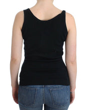 Black Knit Top Knitted Sweater 100% Cashmere Ermanno Scervino